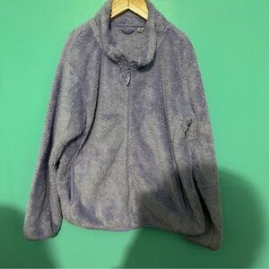 Girls size 11/12 Uniqlo fleece zip up
